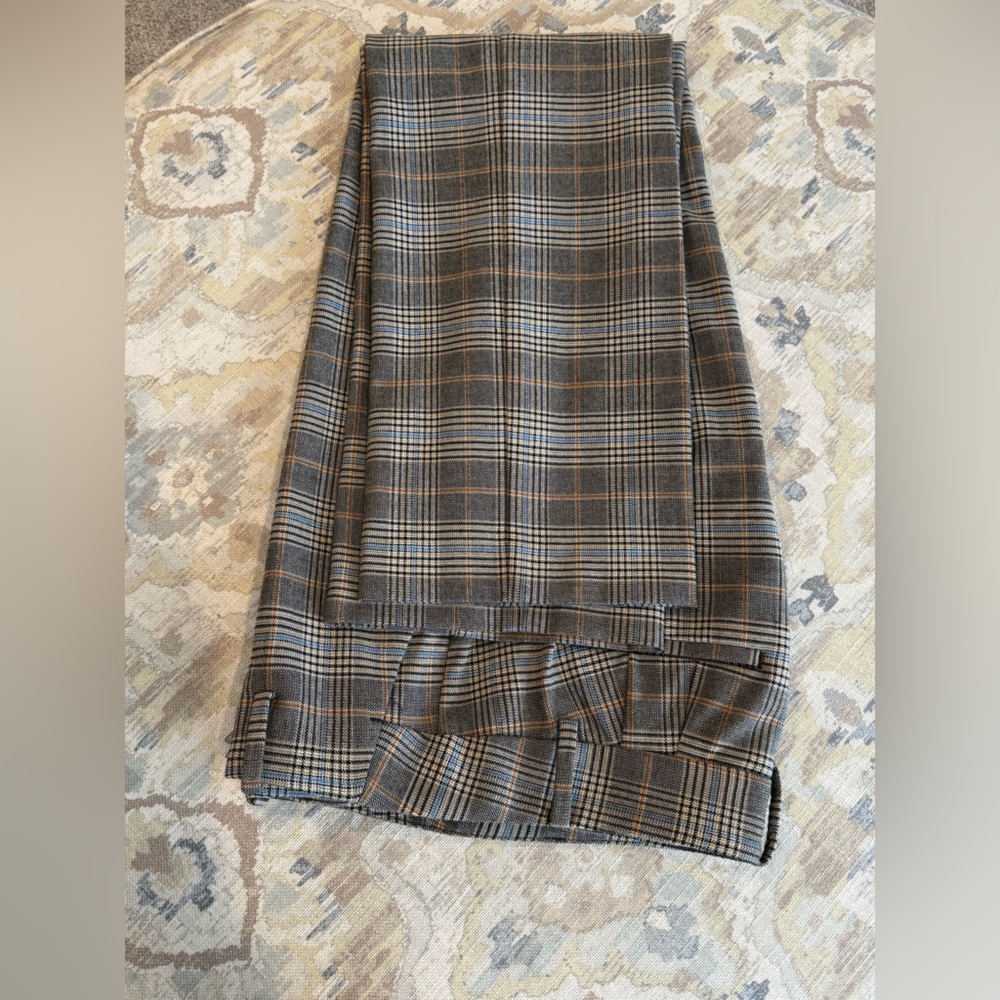 Talbots Southampton Pants 6P brown plaid